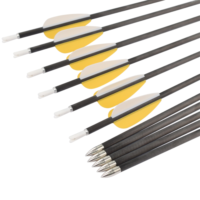 ELONG กลางแจ้ง 110322 ID4.2mm SP700 คาร์บอนไฟเบอร์ลูกศรยิงธนูการยิงธนูการยิงธนู