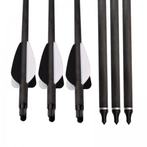 ELONG กลางแจ้ง 110015-TAC ID7.62mm คาร์บอนไฟเบอร์ลูกศรการยิงธนูยิงธนู