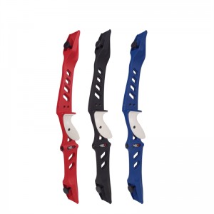 Nika Archery 220et7 25 นิ้ว TD อินเทอร์เฟซ Recurve Bow Riser Busur Recurve สำหรับการยิงธนู Memanah เริ่มต้นเป้าหมายการยิงเกมกีฬากลางแจ้ง