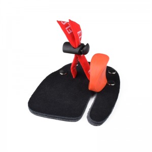 ELONG กลางแจ้ง 42FT06 S ขนาด RH ยิงธนูนิ้วแท็บสำหรับการยิงธนูเป้าหมายการยิงเป้าหมายและการปฏิบัติ