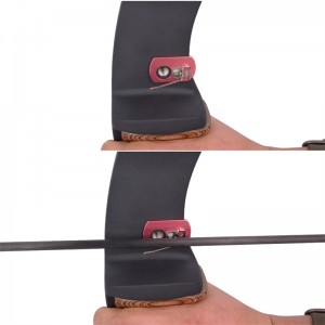 Elong กลางแจ้ง 251002 RH อลูมิเนียมลูกศรที่มีสีสันที่มีสีสันสำหรับการยิงเป้าหมายโบว์