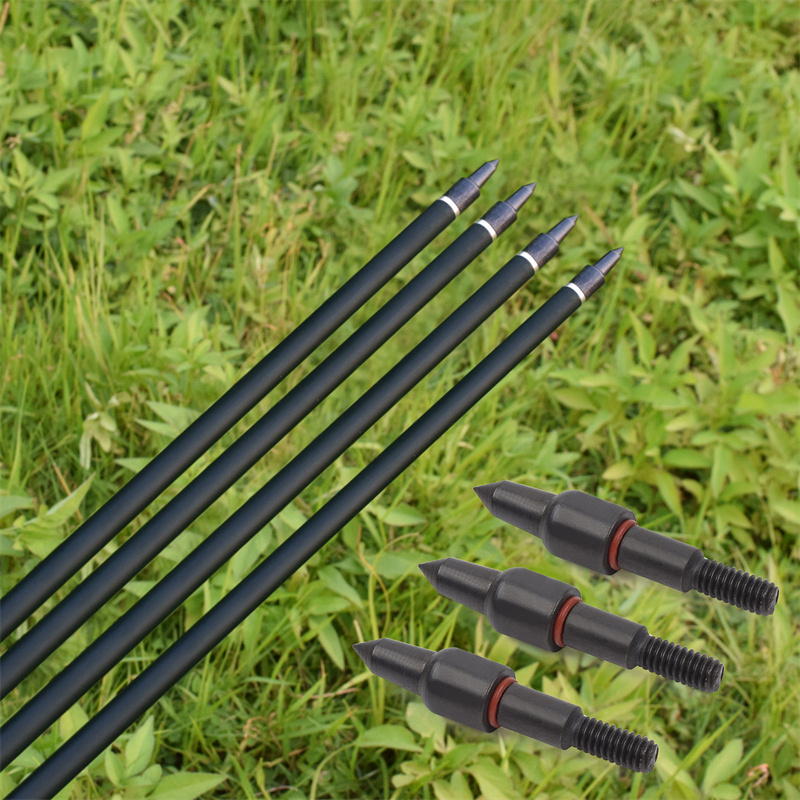 Elongarrow 100 -grain Archery Steel Arrowheads สำหรับลูกศร 7.8 มม.